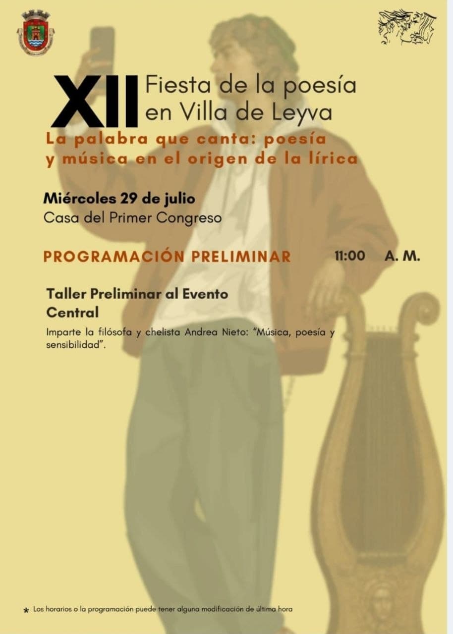 XII Fiesta de la Poesía en Villa de Leyva: la palabra que canta